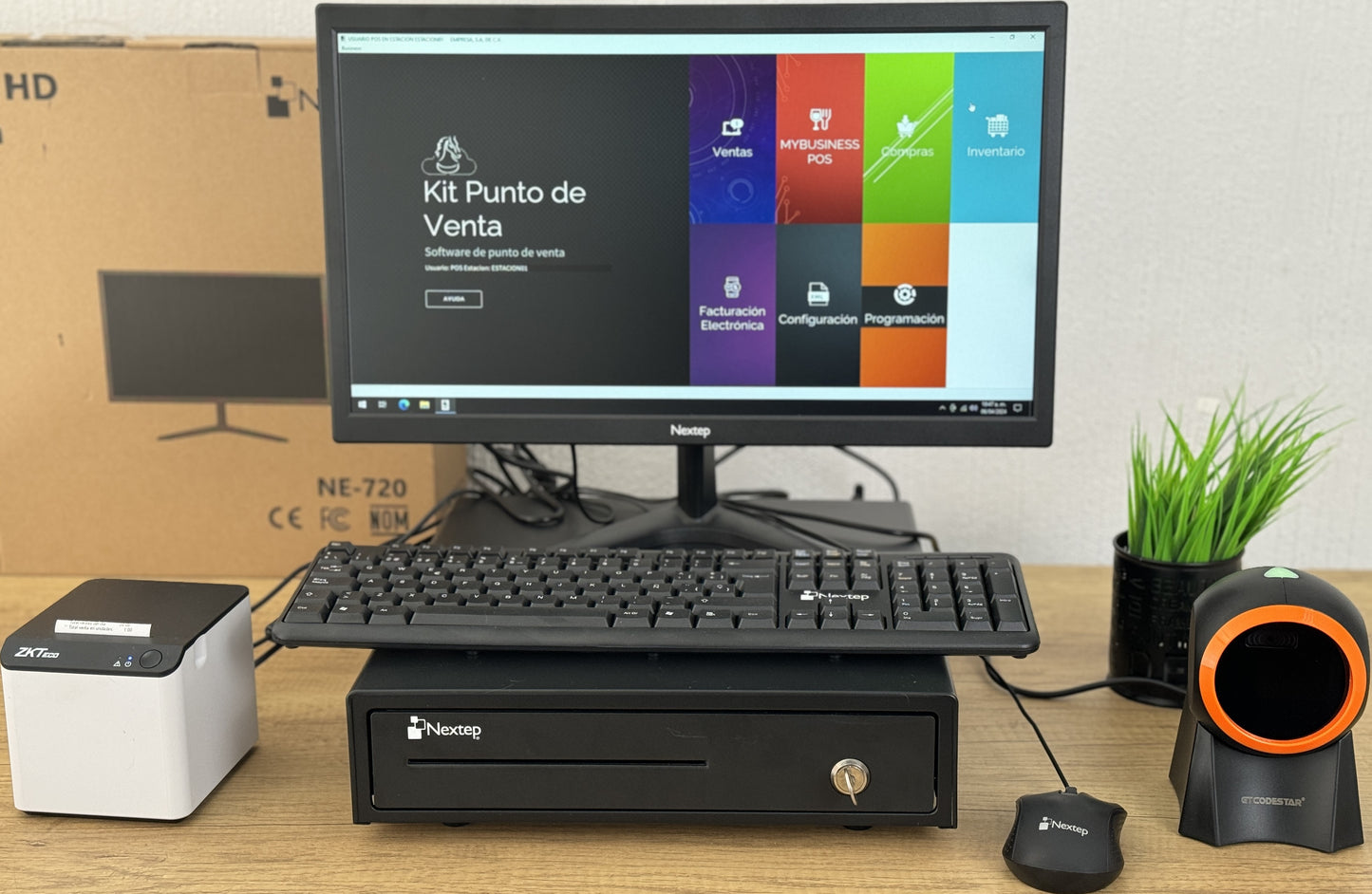 Kit Completo de Punto de Venta para Farmacias y Consultorios Médicos