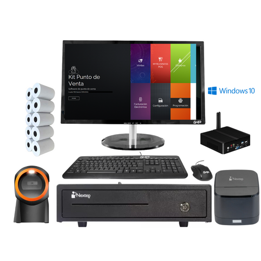 Kit Punto De Venta + Computadora Completa Impresora 58mm*