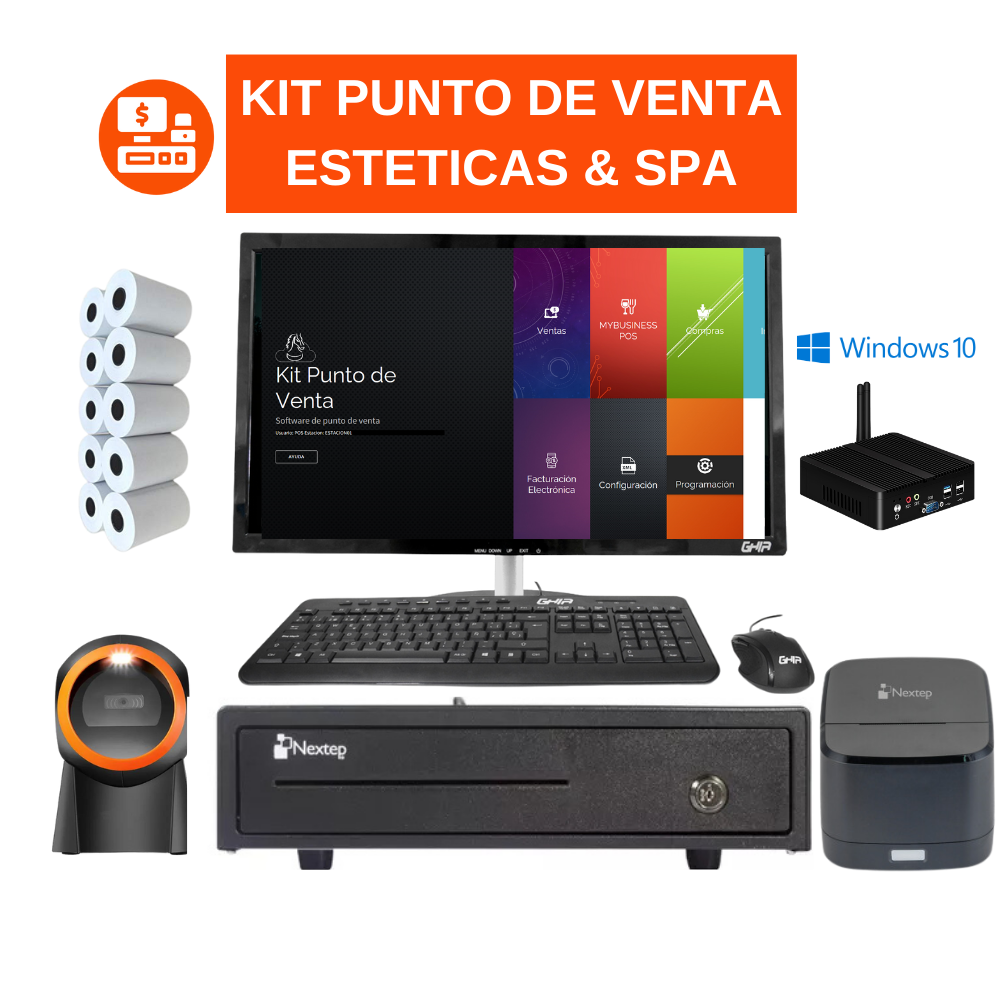 Kit Punto de Venta para Estéticas & Spa: La Solución Integral para tu Negocio de Belleza